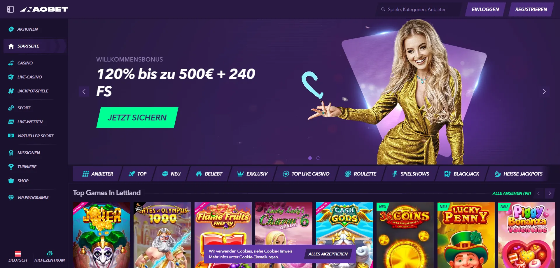 NaoBet Casino Startseite – Login und Kontozugang übersichtlich erklärt