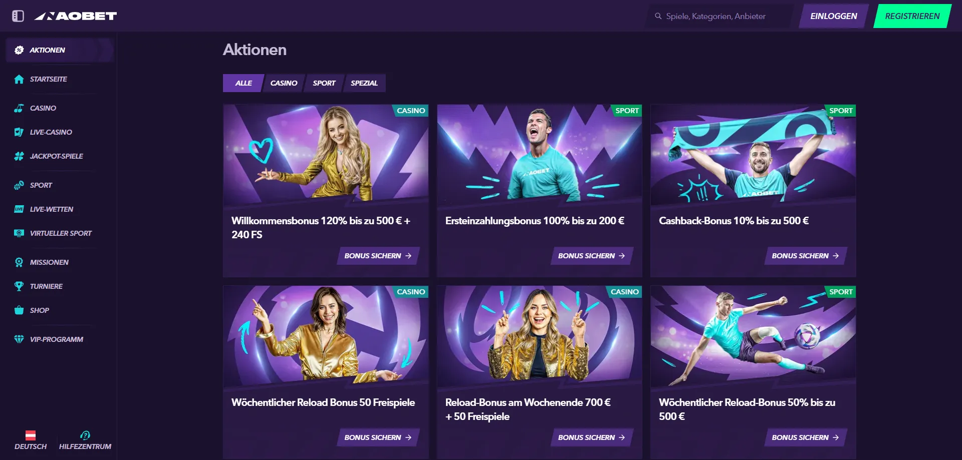 NaoBet Casino Bonus – 120% Willkommensbonus und Freispiele für Österreich